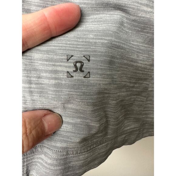 Lululemon Pace Breaker Short 9" Men's L Gray Lined Swift Mesh M7ADJS $68 A43 - Picture 3 of 5